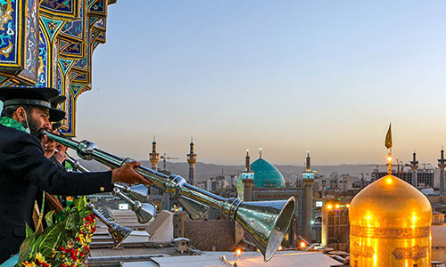 تور مشهد با قطار اراک