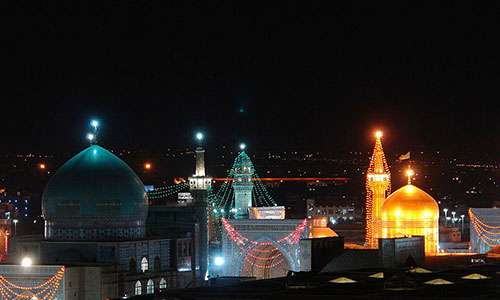 تور مشهد با قطار قم