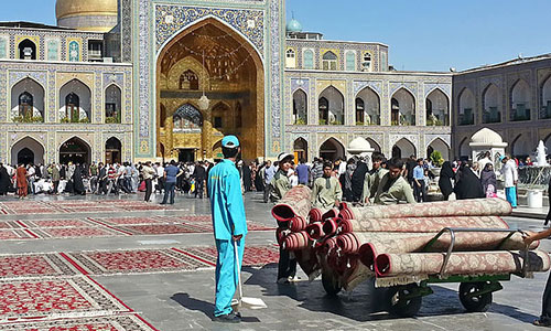 تور مشهد با قطار شیراز